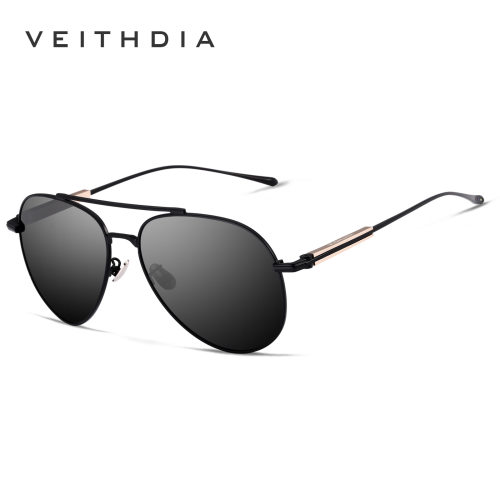 VEITHDIA/威斯.蒂亚 男士大框眼镜蛤蟆镜高清偏光镜户外太阳眼镜