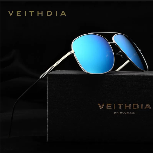 Veithdia/威斯．蒂亚 男士偏光太阳镜旅游驾驶墨镜可定制近视眼镜