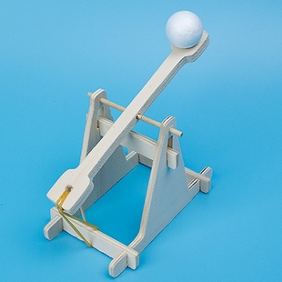 木制投石架科技小制作小发明实木投球投石机车diy手工拼装材料包