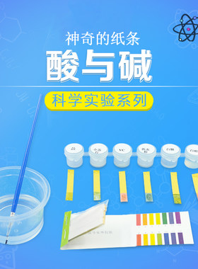 diy酸碱认知儿童玩具科学实验