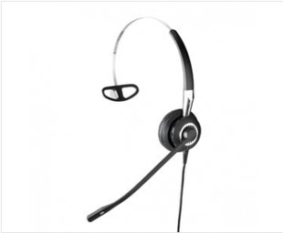 Jabra lync电话耳机 BIZ2400电脑话务耳麦 捷波朗 座机话务耳机