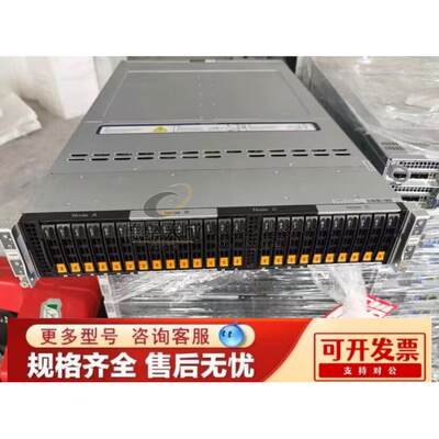 超微 SYS-2029BT-HNR 服务器4节点/四子星 X11DPT-B/24NVME 3647