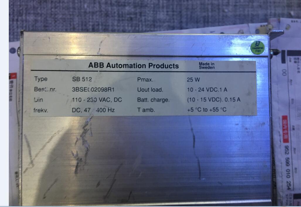 控制系统模块SB512型号3BSE002098R1