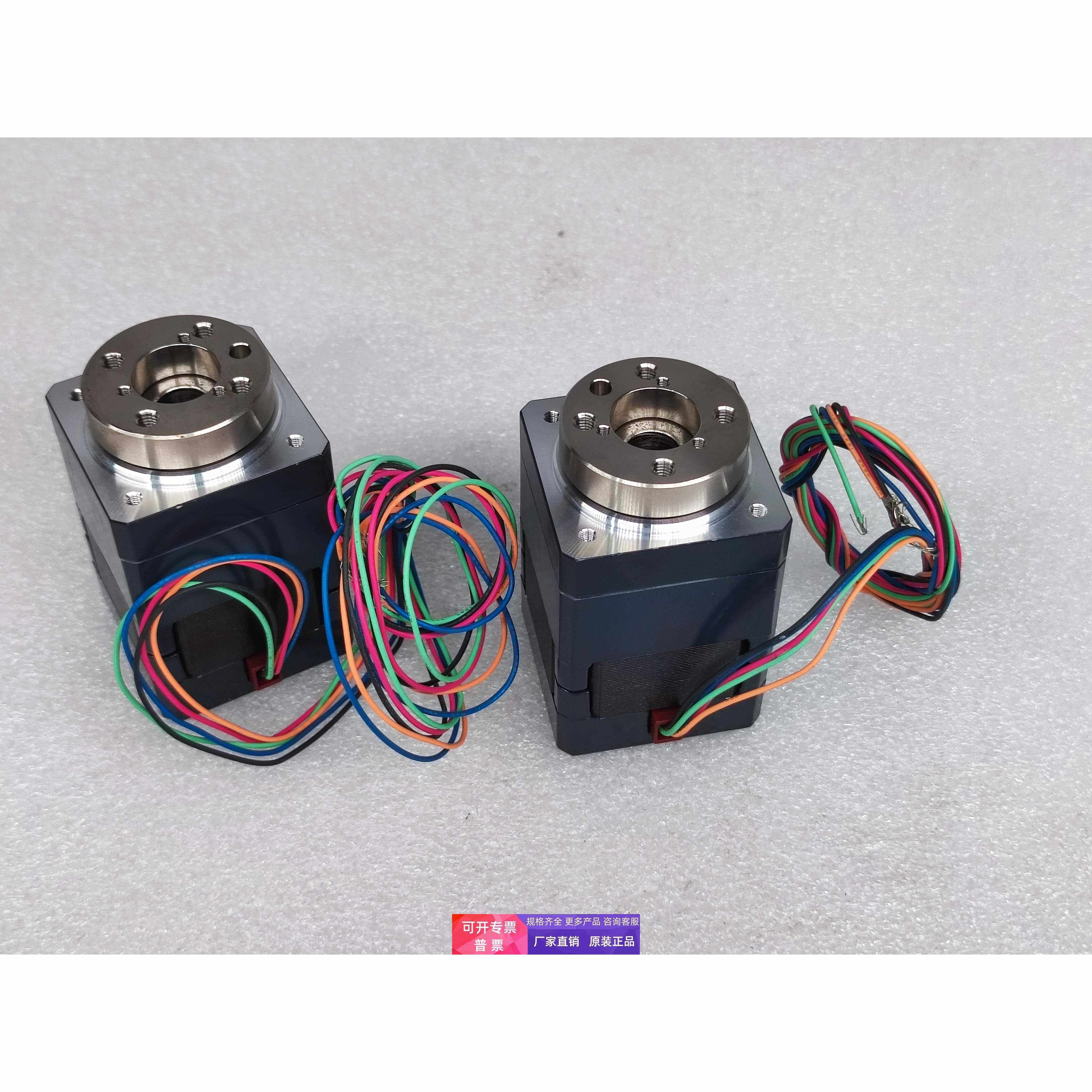 dhm42pak 东方微型电动转台高速r轴精密42步进电机转台中空拆机件