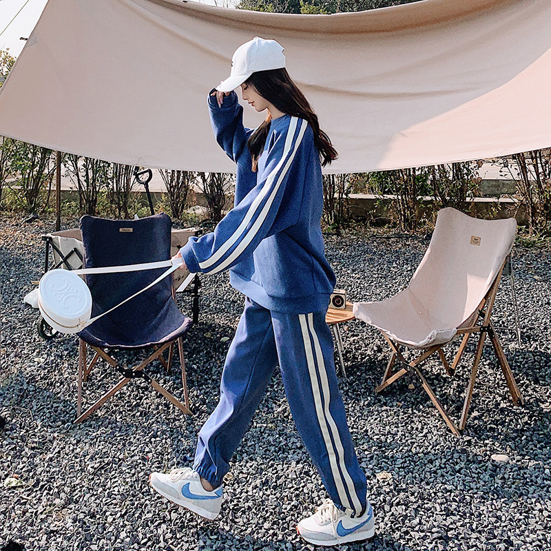 【现货】2022秋装新款卫衣运动套装女 255-2201-P145控208图片