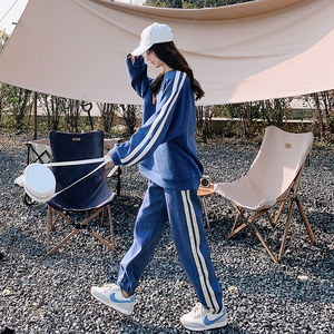 【现货】2022秋装新款卫衣运动套装女 255-2201-P145控208图片
