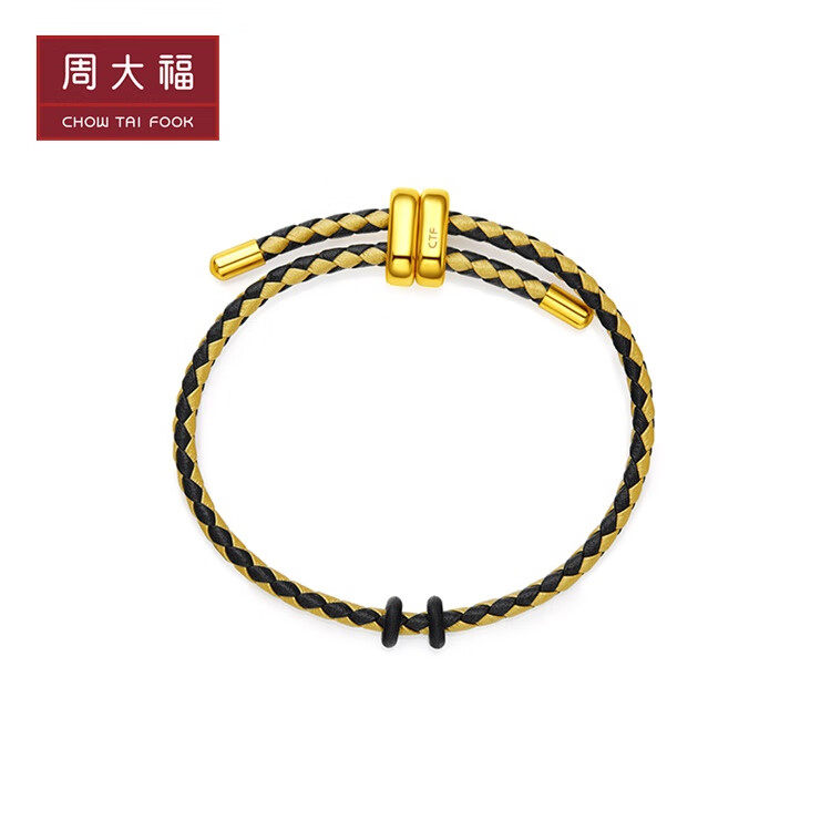 周大福不锈钢扣手绳皮绳AX114-AX105怎么样,好用不?