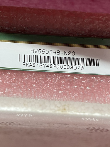 京东方HV550FHB-N20 HV550WU2-370原厂液晶屏幕 售后指定合作商家