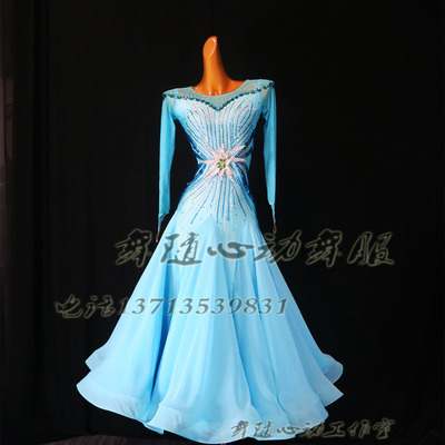 表演服摩登舞服舞随心动舞服