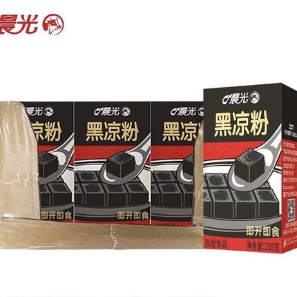 【24盒】晨光凉粉即食凉粉仙草果冻正品坏包包赔5月新日期