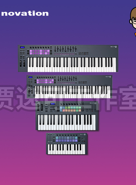 贾逸可NOVATION诺维逊FLKEY37键水果flstudio编曲MIDI键盘mini