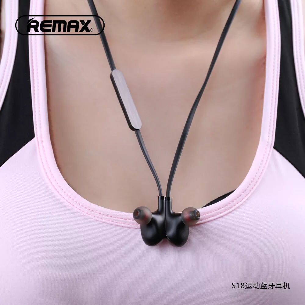 Ïã¸Û³±ÅÆÕýÆ·¶ú»ú/REMAX S18 À¶ÑÀÔ˶¯¶ú»ú