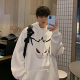 @港风连帽卫衣东东秋冬季男外套情侣装打底衫W3001-P45控68，男装卫衣，星座216(原A116)
