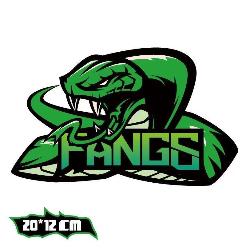 3D立体个性霸气眼镜毒蛇贴纸车身车尾划痕遮挡保险杠车身刮痕贴纸