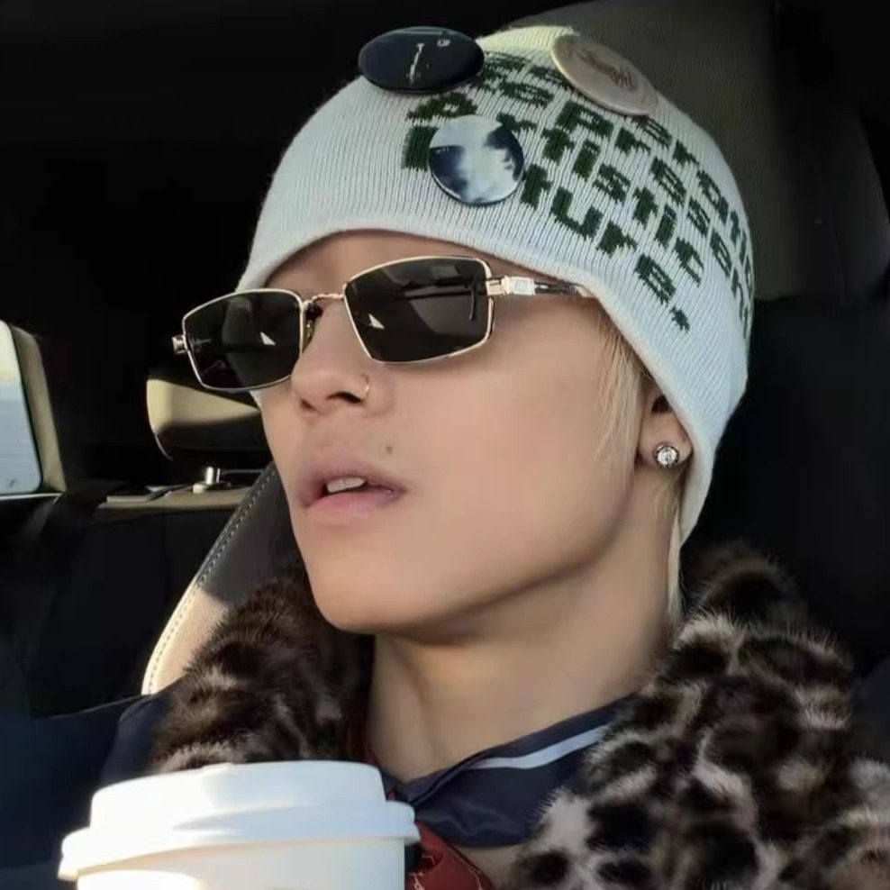 复古金属老钱风长方形韩版潮男防紫外线开车驾驶墨镜痞帅太阳眼镜