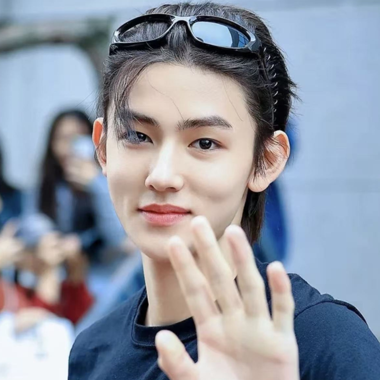 严成玹同款户外登山运动墨镜男潮