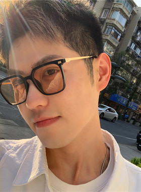 韩版潮男士大宽脸黑框茶色复古开车司机墨镜防紫外线帅酷太阳镜女