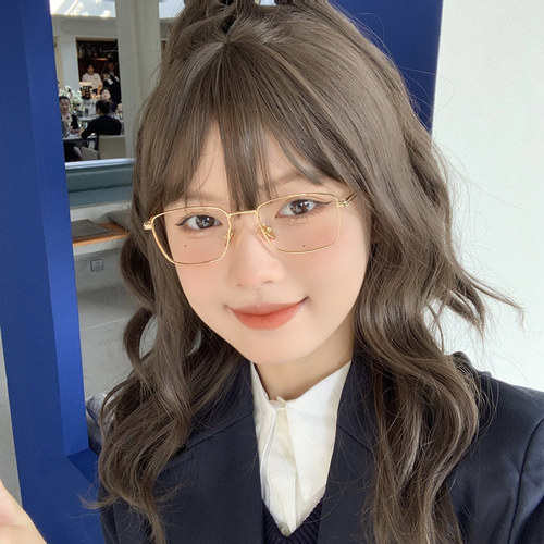 男女同款平光镜可配近视