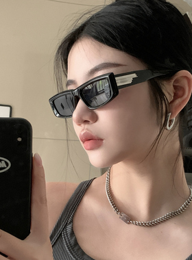 2025新gm墨镜女方圆脸显瘦黑色