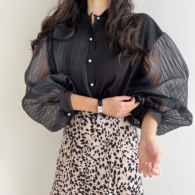 實拍～ 鬼馬系少女襯衫