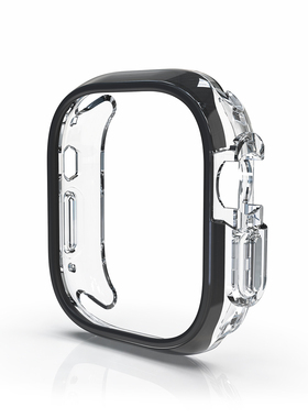 适用iwatchs8/9表壳苹果Ultra2手表applewatchse保护套se套6壳watchs7保护壳硅胶框applewatch手表壳s9s8s7软