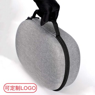 适用苹果vision pro 收纳包收纳盒头显防摔花保护套visionpro电池电源收纳简约便携小盒迷你新款配件潮硬壳