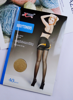 MANZI 曼姿6097收腹提臀连裤袜微压美体超薄耐穿防勾12b10 12b09