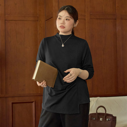 美丽客栈莫代尔混纺打底衫