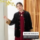 新中式 国风棉衣外套 大码 女装 醋酸丝绒混纺 美丽客栈2025冬新款