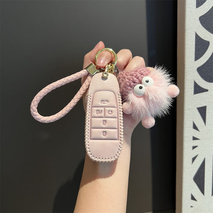 广汽埃安y钥匙套plus埃安s魅580埃安v专用2023款传祺smax用品丫壳