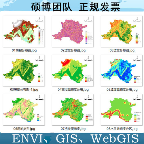 GIS代做图arcgis代画矢量shp数据地图定制大数据webgis开发系统
