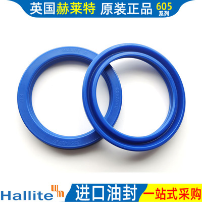 液压油封大全赫莱特hallite密封圈轴用605活塞杆32*47 48*9 10 11