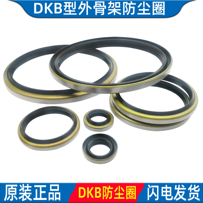 DKB骨架防尘圈外铁壳尘封耐磨