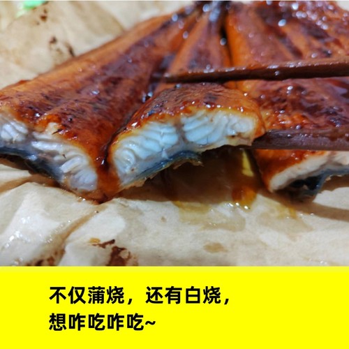 蒲烧鳗鱼寿司日式烤鳗整条照烧鳗鱼浦烧鳗鱼白烧鳗鱼无抗生素残留