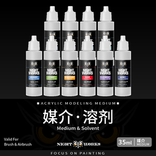 夜店漆NightWorks NR 笔涂 稀释剂/媒介/溶剂 35ml