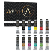 SSAR 021 BASICS Scale75 基础色套装 12色 艺术家牙膏 Artist