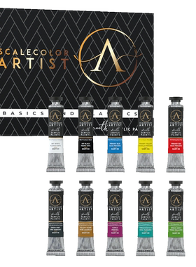 Scale75 Artist 12色 SSAR-021 BASICS 艺术家牙膏 基础色套装
