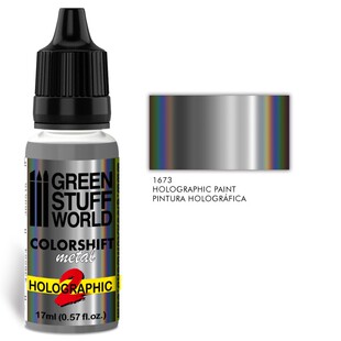 GreenStuffWorld 全息涂料漆彩虹效果 仅喷涂 GSW 战锤/人像/兵人