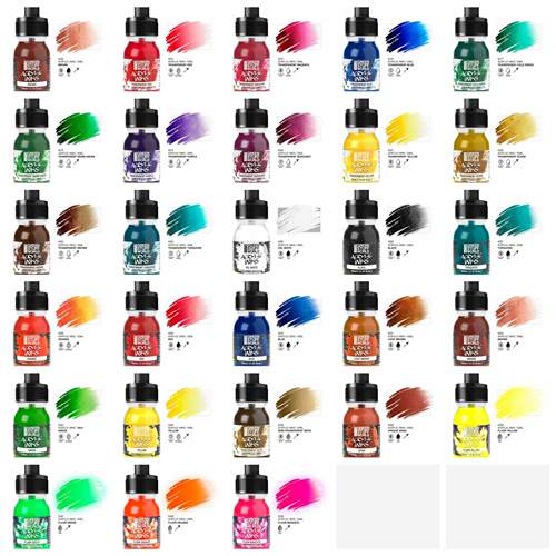 夜之工坊GSW 壓克力墨水 - Acrylic Inks 30ml