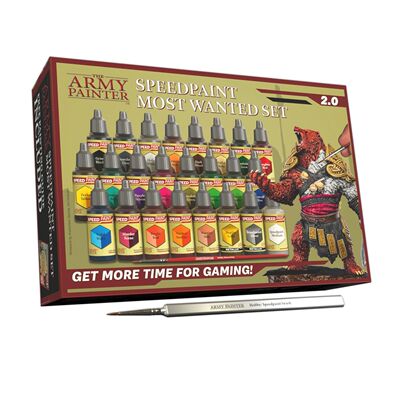 夜之工坊 The Army Painter  SPEEDPAINT MOST WANTED SET 2.0