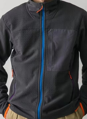 户外运动风巴家塔家R2冲锋衣立领拉链抓绒衣防泼水软壳外套pata