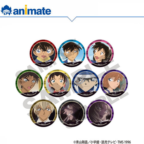 【现货】名侦探柯南集换式徽章盒蛋vol.5animate官方授权正版日谷