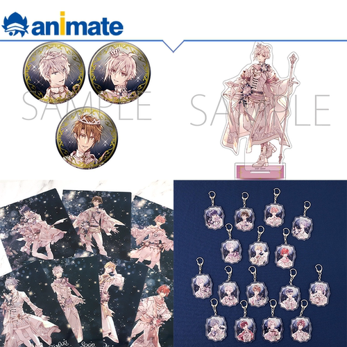 【现货】IDOLiSH7 原作版 9th Anniversary 文件夹立牌挂件周边