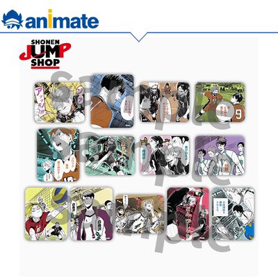 【JUMP SHOP】【现货】排球少年!! 斗志徽章 animate 授权正版