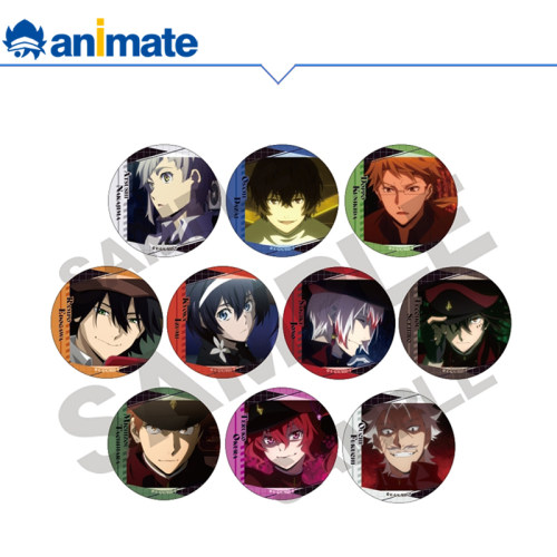 animate文豪野犬集换式徽章盲盒