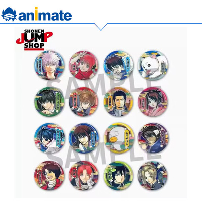 【SHONEN JUMP SHOP】【现货】银魂 彩图闪徽章 animate