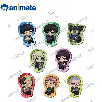 【现货】青之驱魔师动画版岛根启明结社篇  透明夹子徽章盒蛋官方