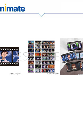 【现货】新世纪福音战士 胶片风透卡盒蛋 animate正版授权