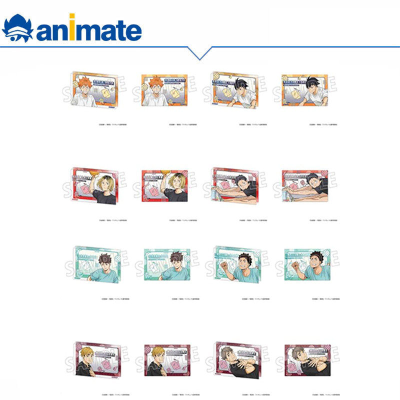 【预约】排球少年 体力测定 亚克力砖 animate正版授权,模玩/动漫/周边/娃圈三坑/桌游,动漫徽章/立牌,淘宝优惠券,粉丝福利购,淘宝优惠卷