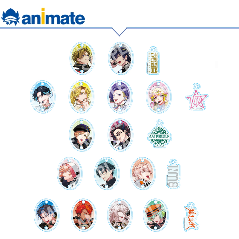 【现货】Paradox Live 角色亚克力挂件盒蛋  B 5th Anniversary